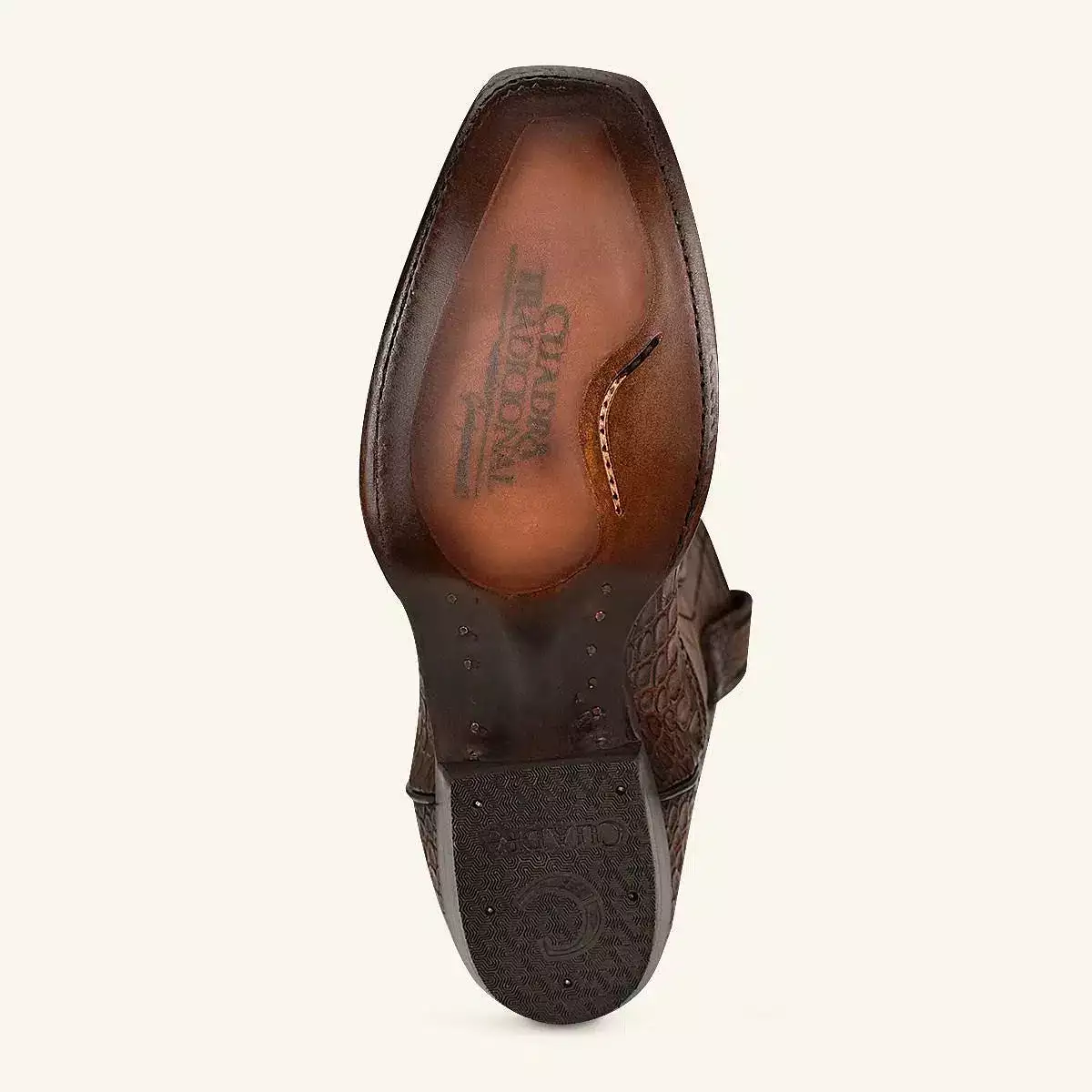 1J2PMB - Cuadra brown western cowboy moreleti leather boots for men