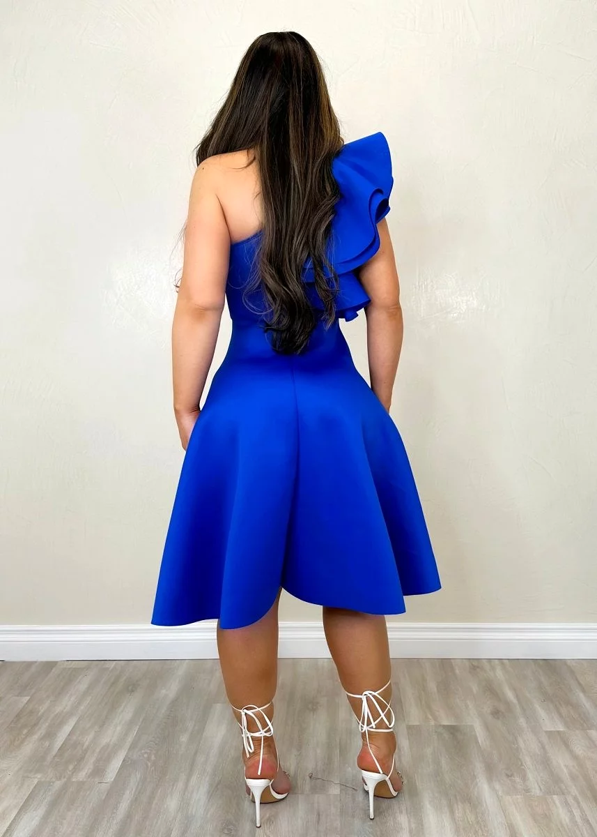 A Perfect Day Dress Blue