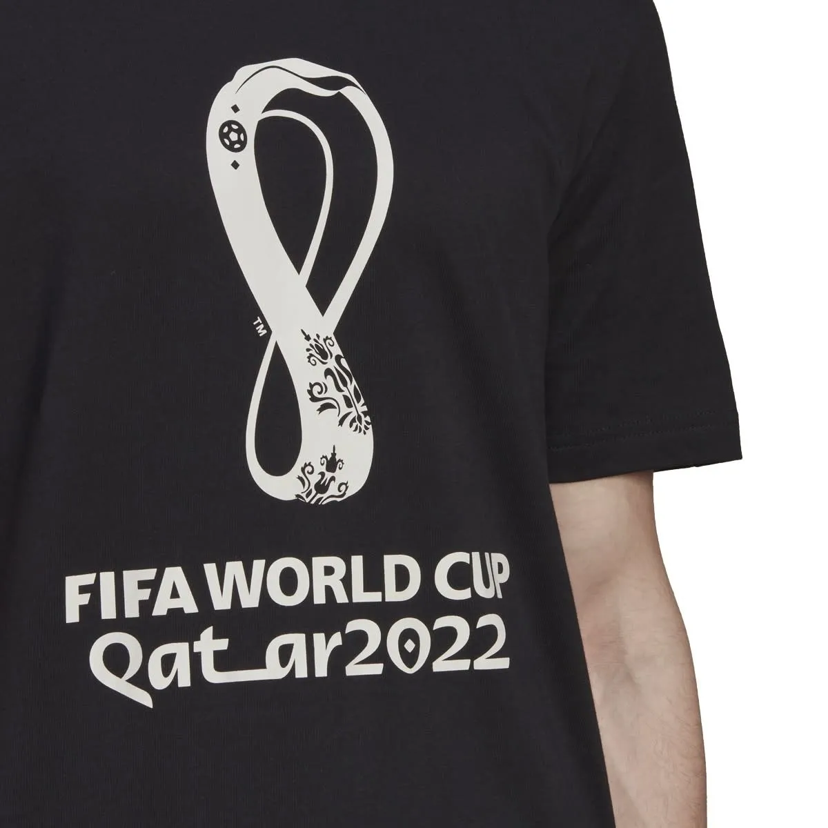 Adidas FIFA World Cup 2022 Graphic Tee (Black)