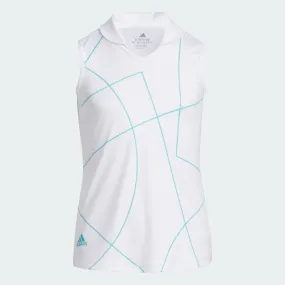 Adidas Girl's Sleeveless Polo HF3093