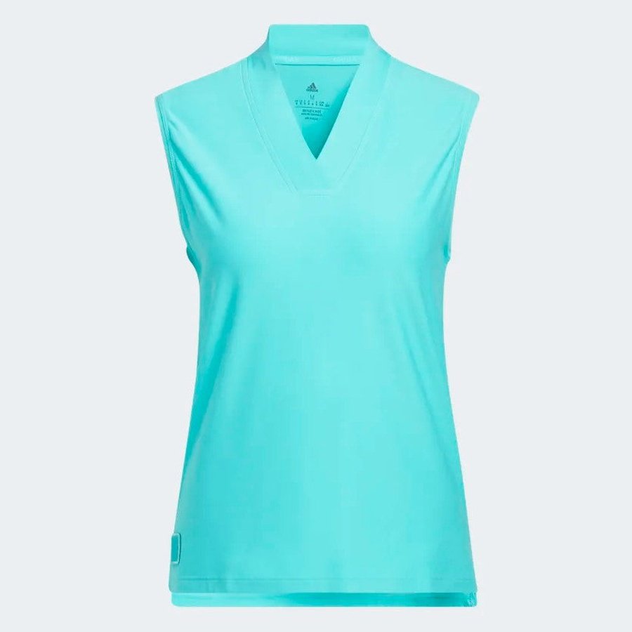 Adidas Ladies Go-To Sleeveless Polo Shirt