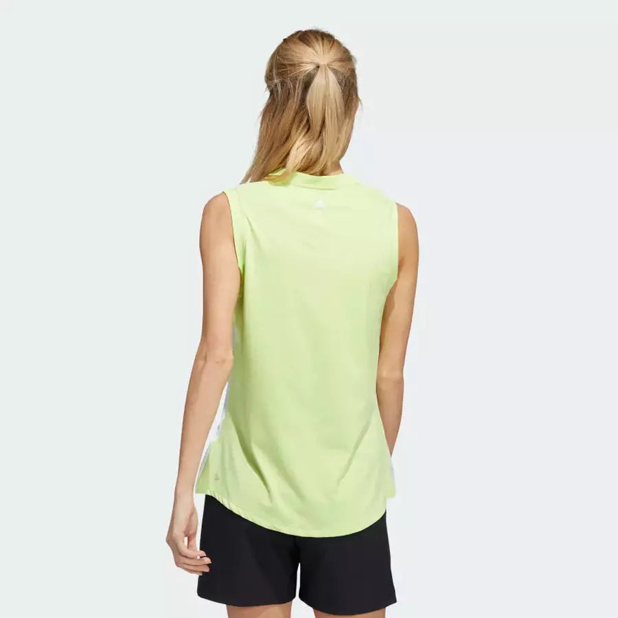 Adidas Sport Ladies Performance Gradient Sleeveless Polo Shirt