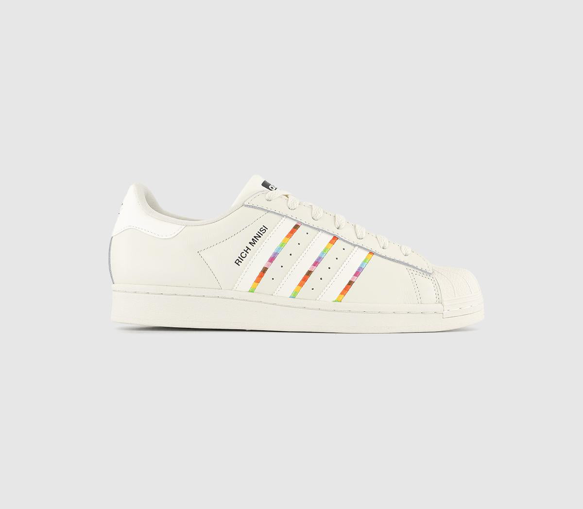 adidas Superstar Trainers Cream Pride