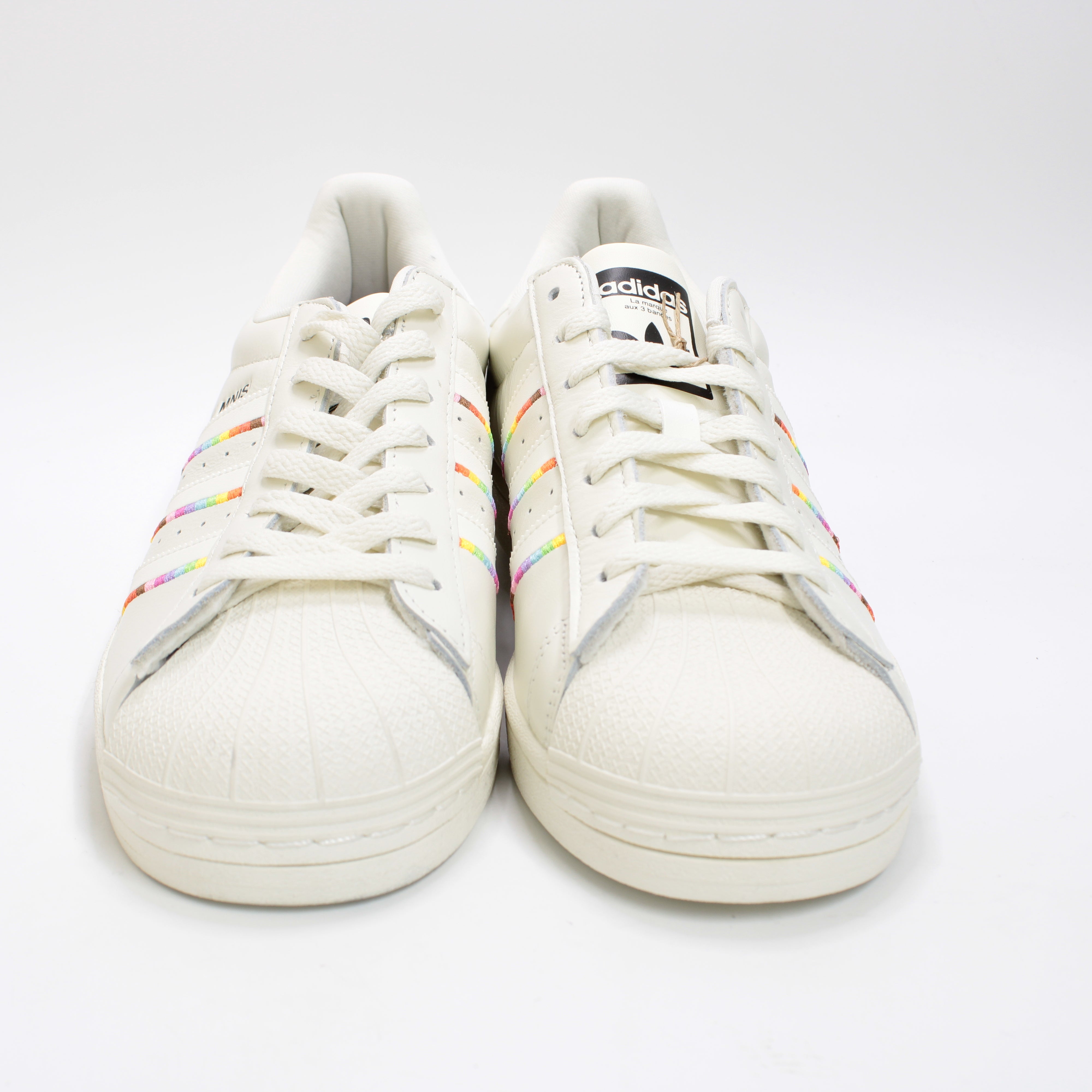 adidas Superstar Trainers Cream Pride