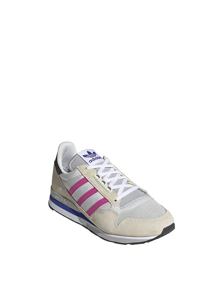 Adidas Womens Originals ZX 500 Trainer Wonder White / Shock Pink