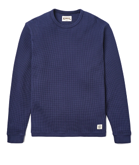 Admiral Sporting Goods Glenfield Waffle Sweatshirt - Hawk Navy