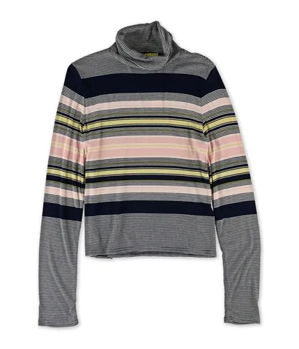 Aeropostale Womens Striped Turtleneck Pullover Sweater, TW1