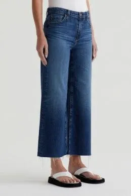 AG - Saige Wide Leg Crop Plume