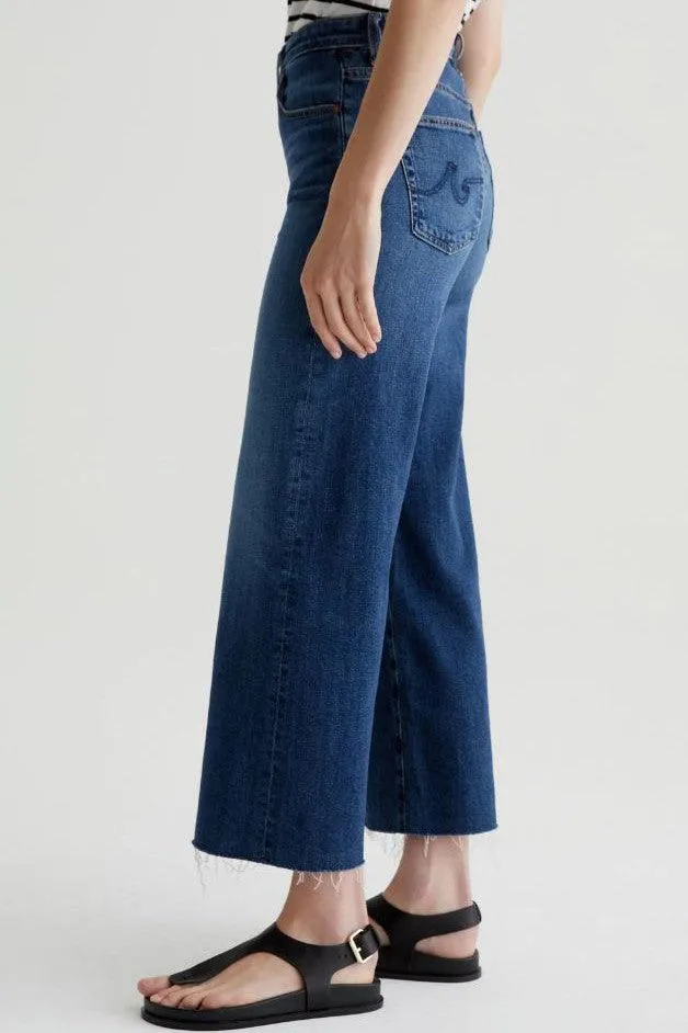 AG - Saige Wide Leg Crop Plume