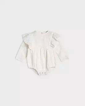 Alex & Ant Elenora Playsuit Natural Lace