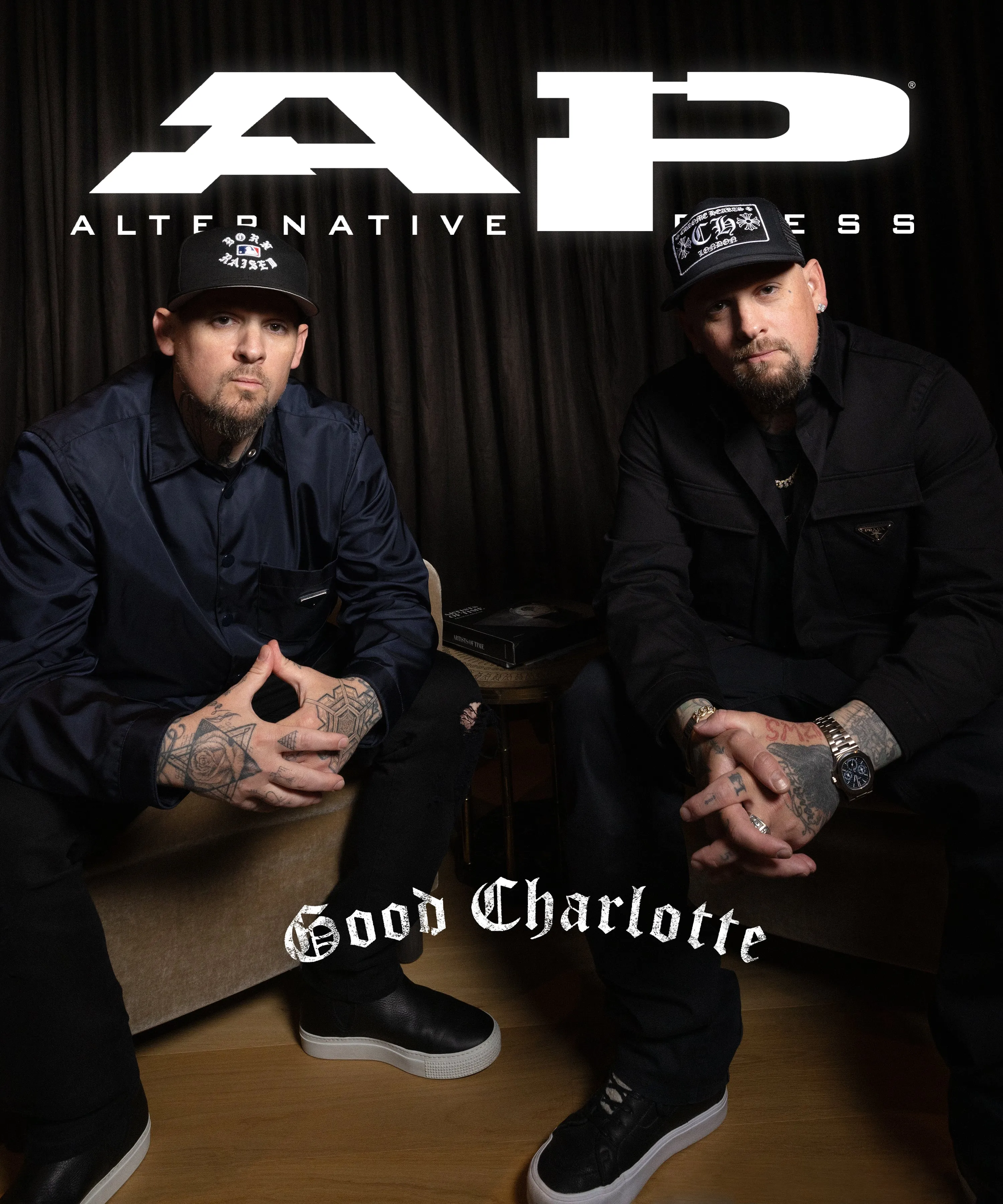 ALTERNATIVE PRESS 2023 FALL ISSUE FEATURING GOOD CHARLOTTE + 'THE YOUNG AND THE HOPELESS' LP (Limited Edition – Only 500 made, B