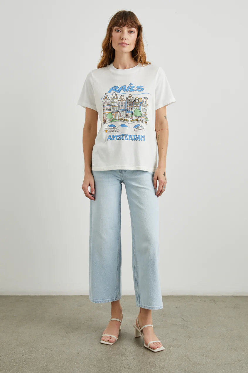 Amsterdam Graphic Boyfriend T-shirt