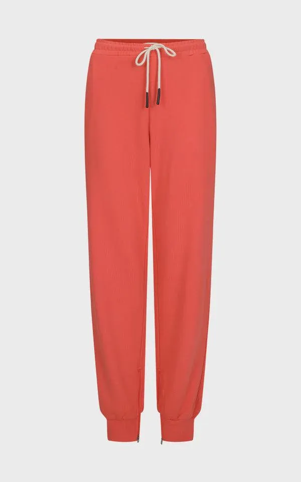   Araminta James Zip Ham Trackpant Coral  