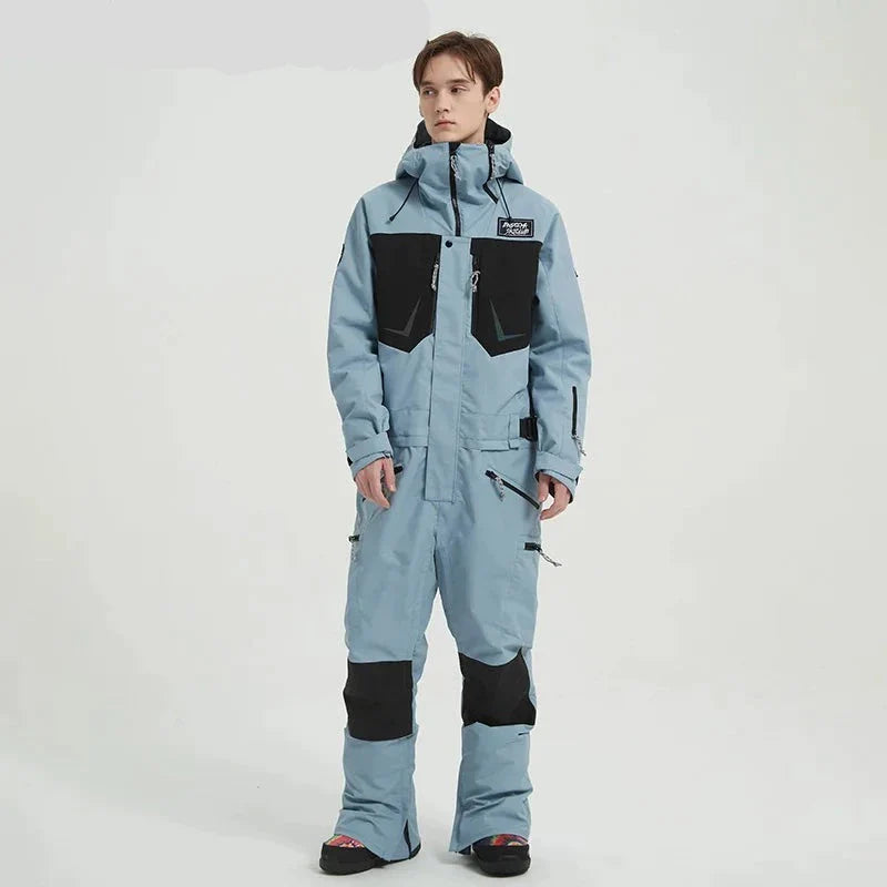 Ashore Ski Shop Extra Thick Women Ski Jumpsuits Straight Full Jumpsuits