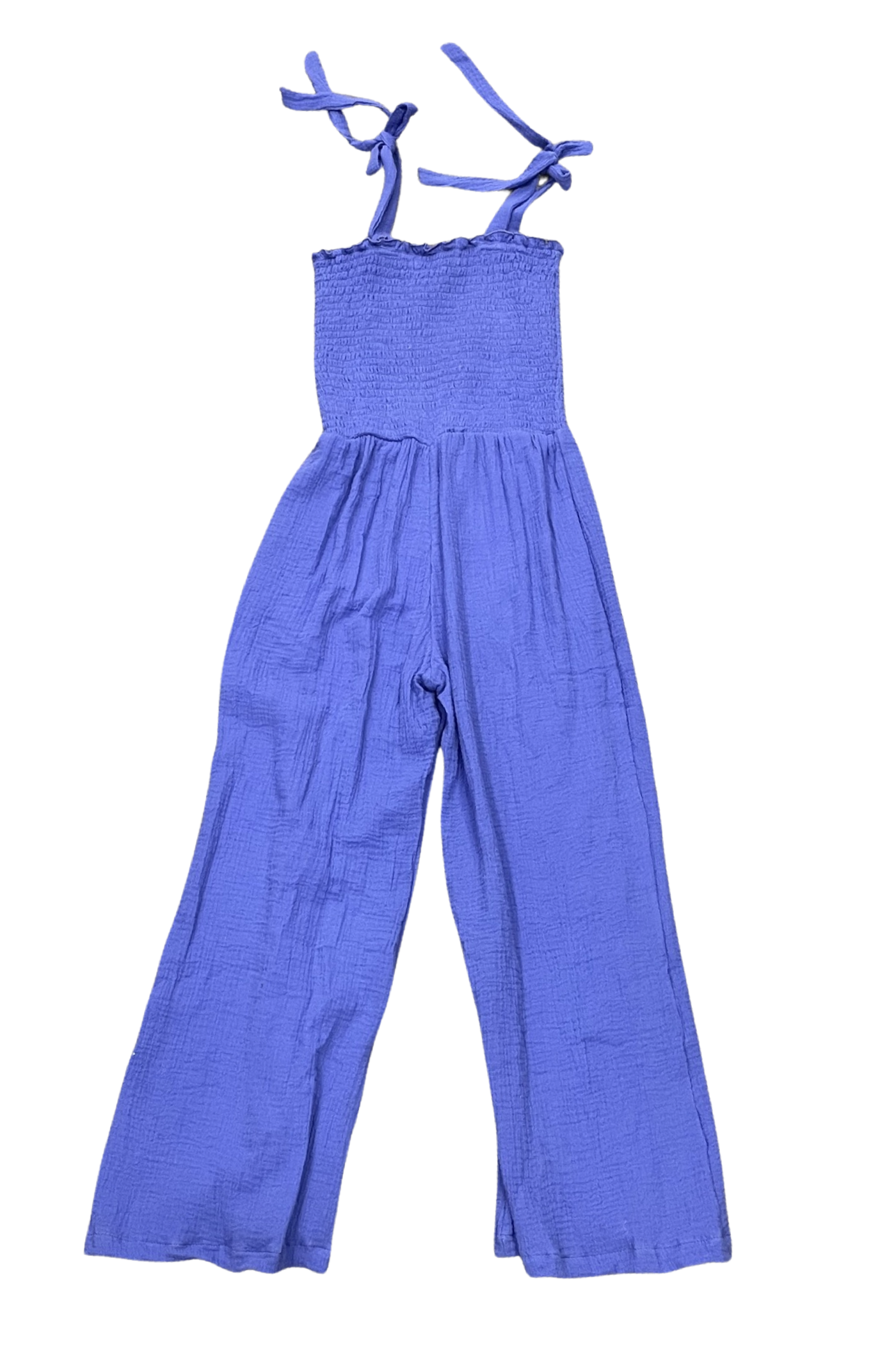 Bandana Blue Gauze Jumpsuit