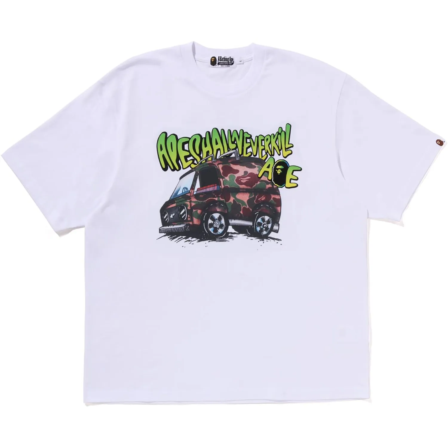 BAPE CAR GRAPHIC TEE MENS