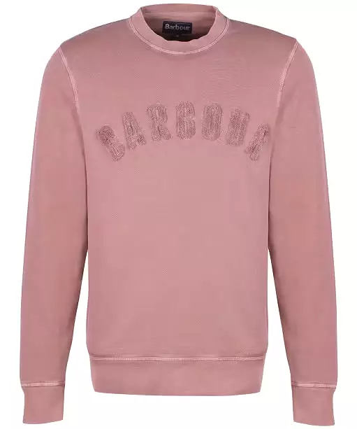 Barbour Washed Prep Logo Crew Sweatshirt