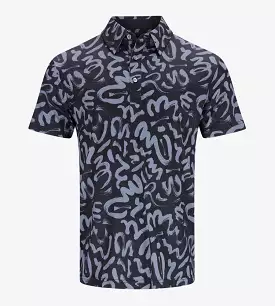 BRUSH POLO - BLACK