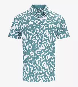 BRUSH POLO - GREEN