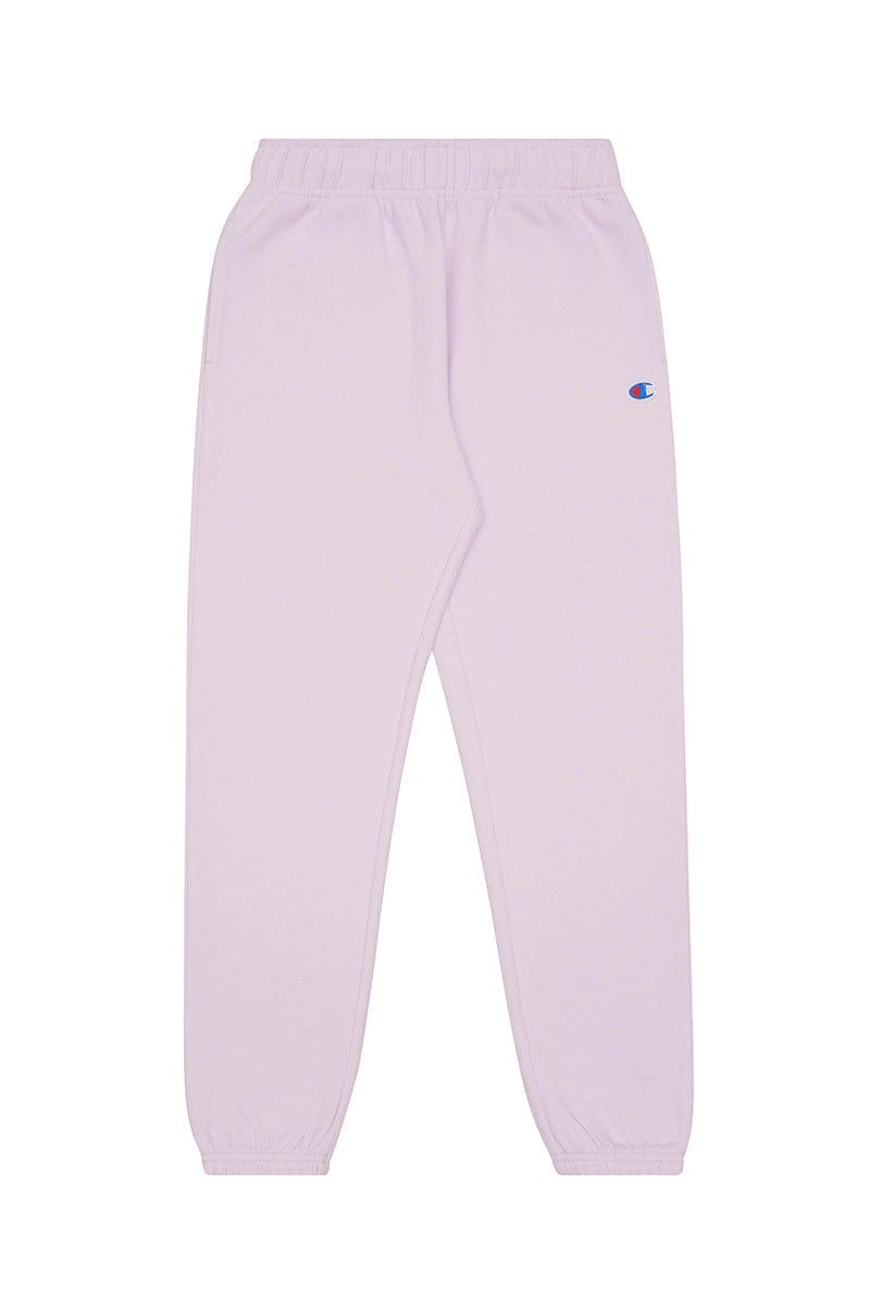 CHAMPION JUNIOR ROCHESTER BASE PINK TRACKPANTS