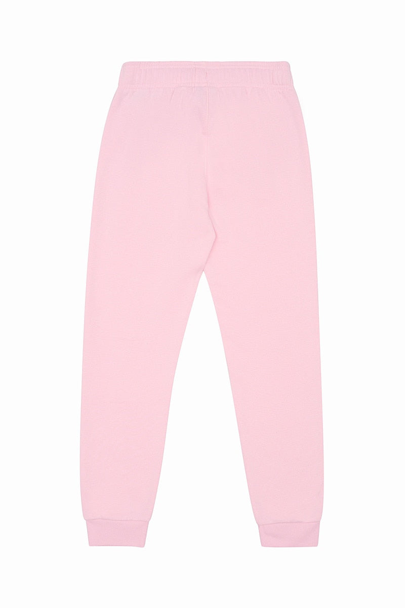 CHAMPION JUNIOR TONAL CUFF PINK TRACKPANTS