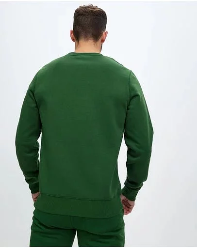 CHAMPION MEN'S GRAPHIC GREEN SWEATSHIRT