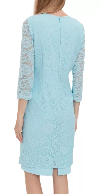 Clarabelle Lace Dress Blue