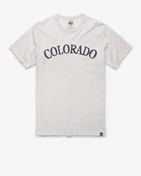 COLORADO ROCKIES WORDMARK '47 FRANKLIN TEE