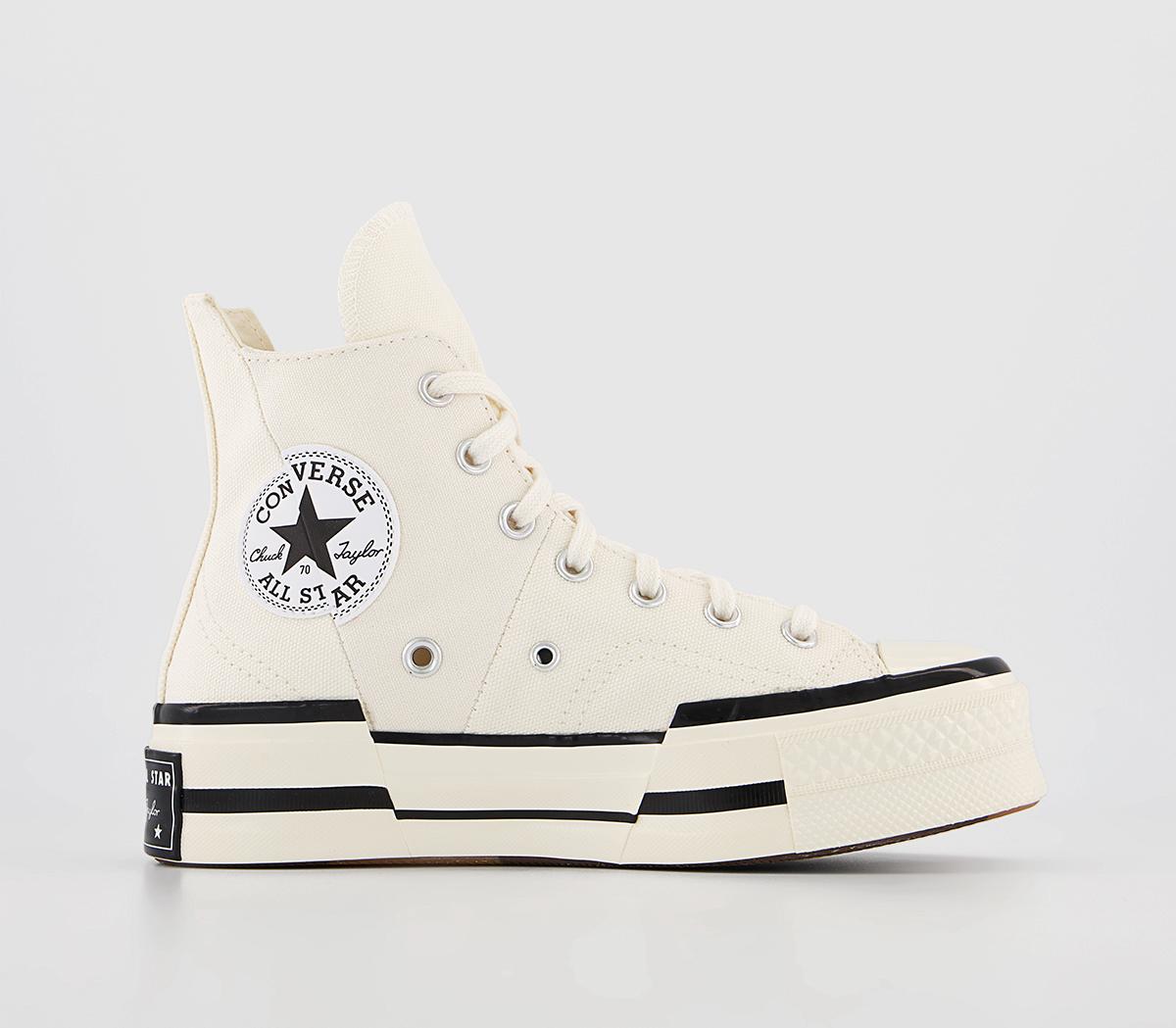 Converse Chuck 70 Plus Egret Black Egret