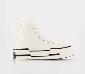 Converse Chuck 70 Plus Egret Black Egret