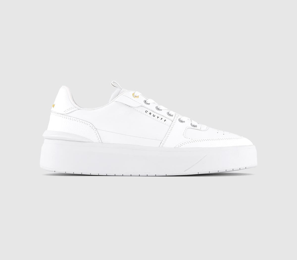 Cruyff Endorsed Tennis Trainers White