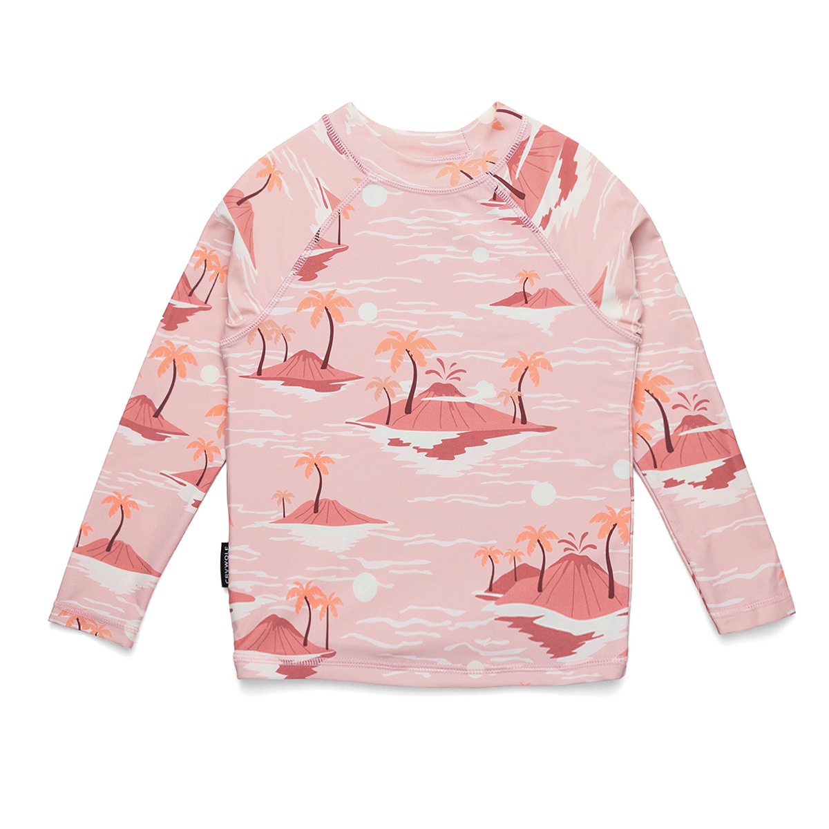 Crywolf Rash Vest Sunset Lost Island