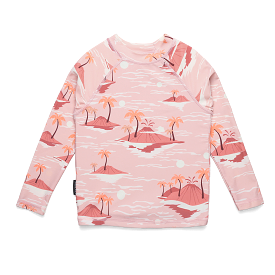 Crywolf Rash Vest Sunset Lost Island