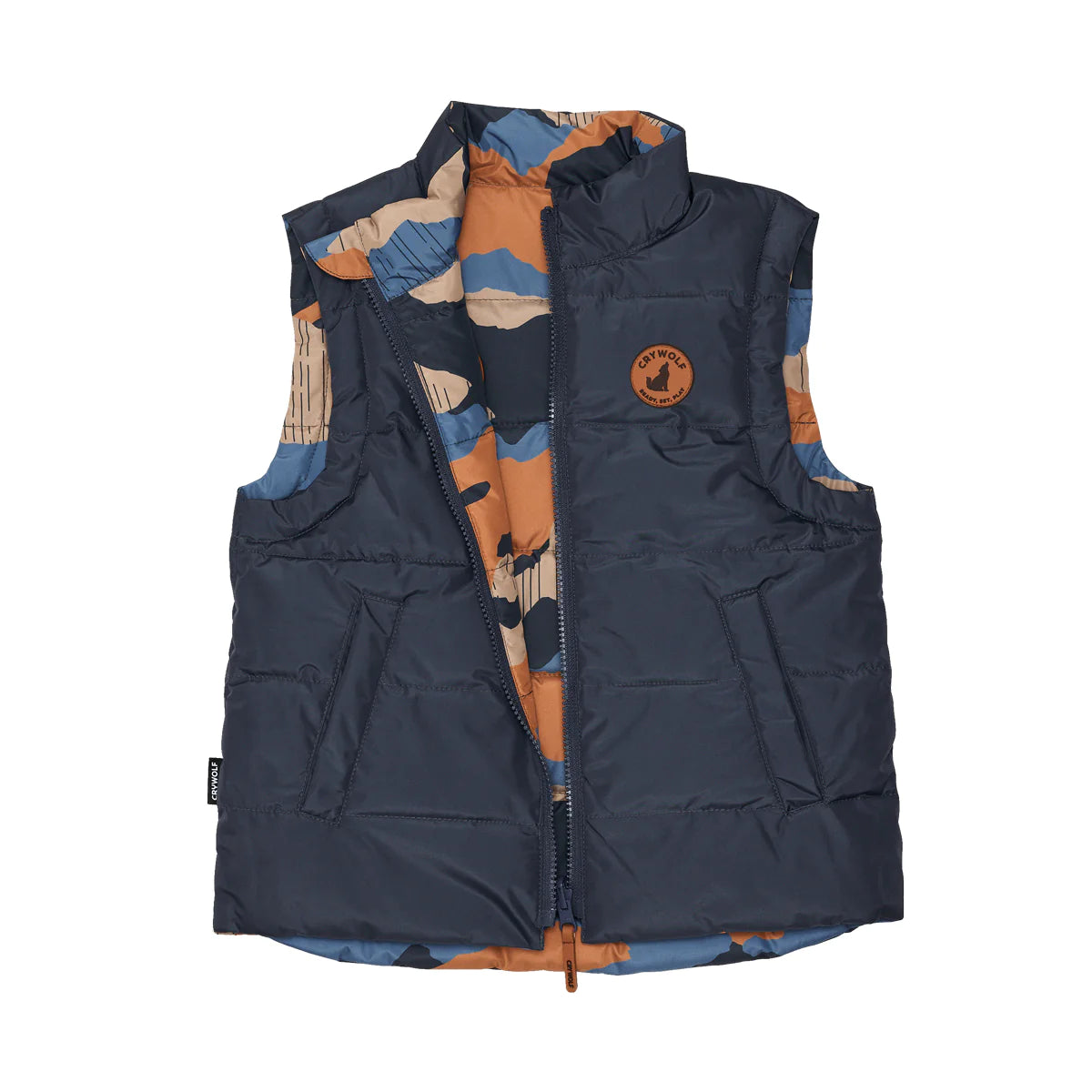 Crywolf Reversible Vest - Camo Mountain