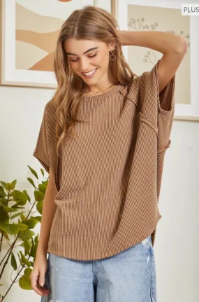 Curvy Girl Poncho Tunic