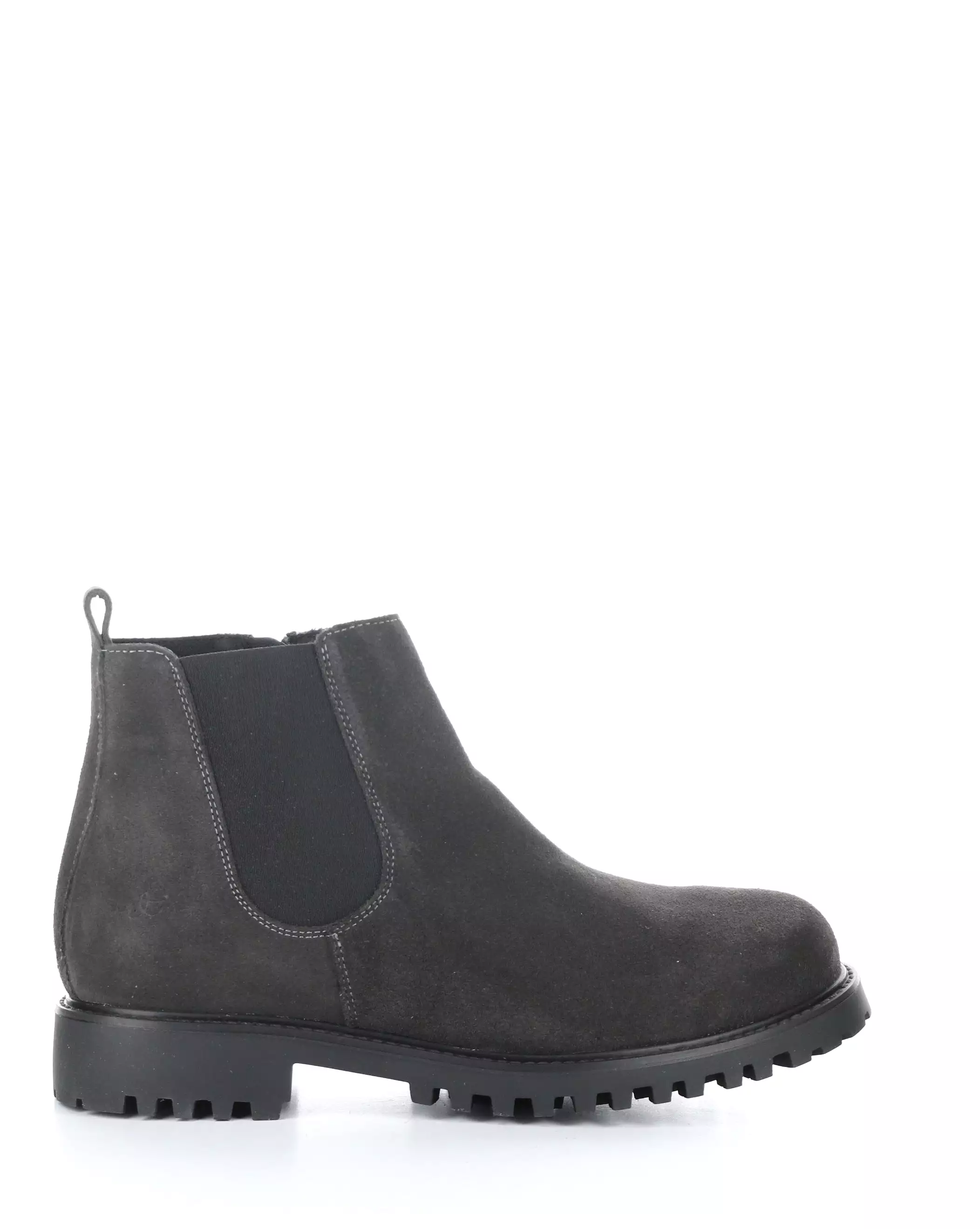 DAX GREY/BLACK Round Toe Boots