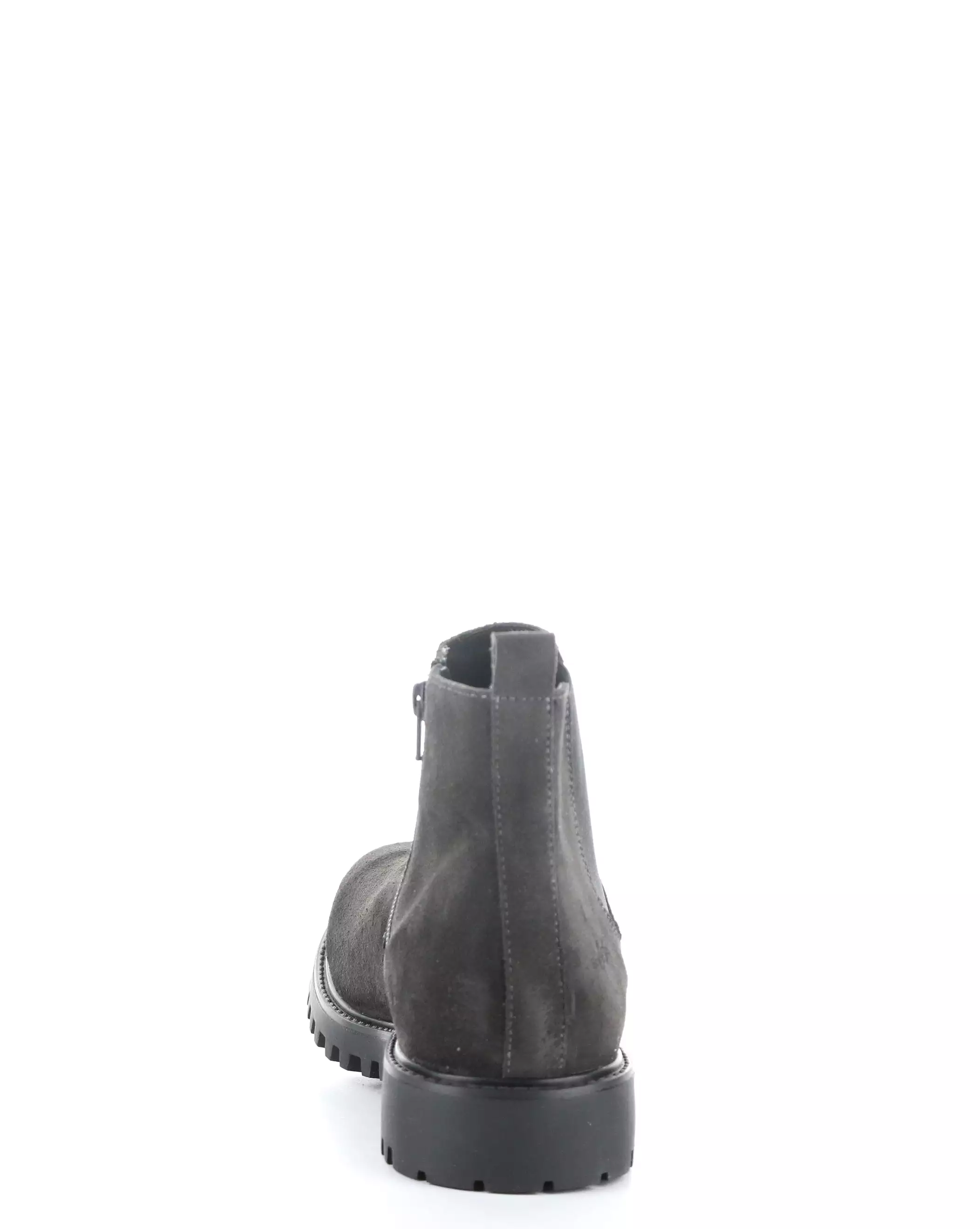 DAX GREY/BLACK Round Toe Boots