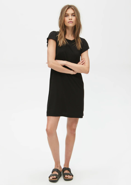 Dena Ruffle T-shirt Dress