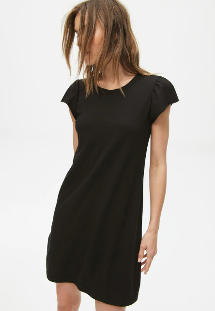 Dena Ruffle T-shirt Dress