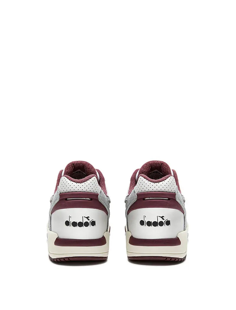 Diadora Winner SL Trainer Moon Rock / Malaga Red