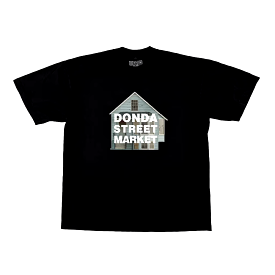 Donda Street Market Tee Black (M)