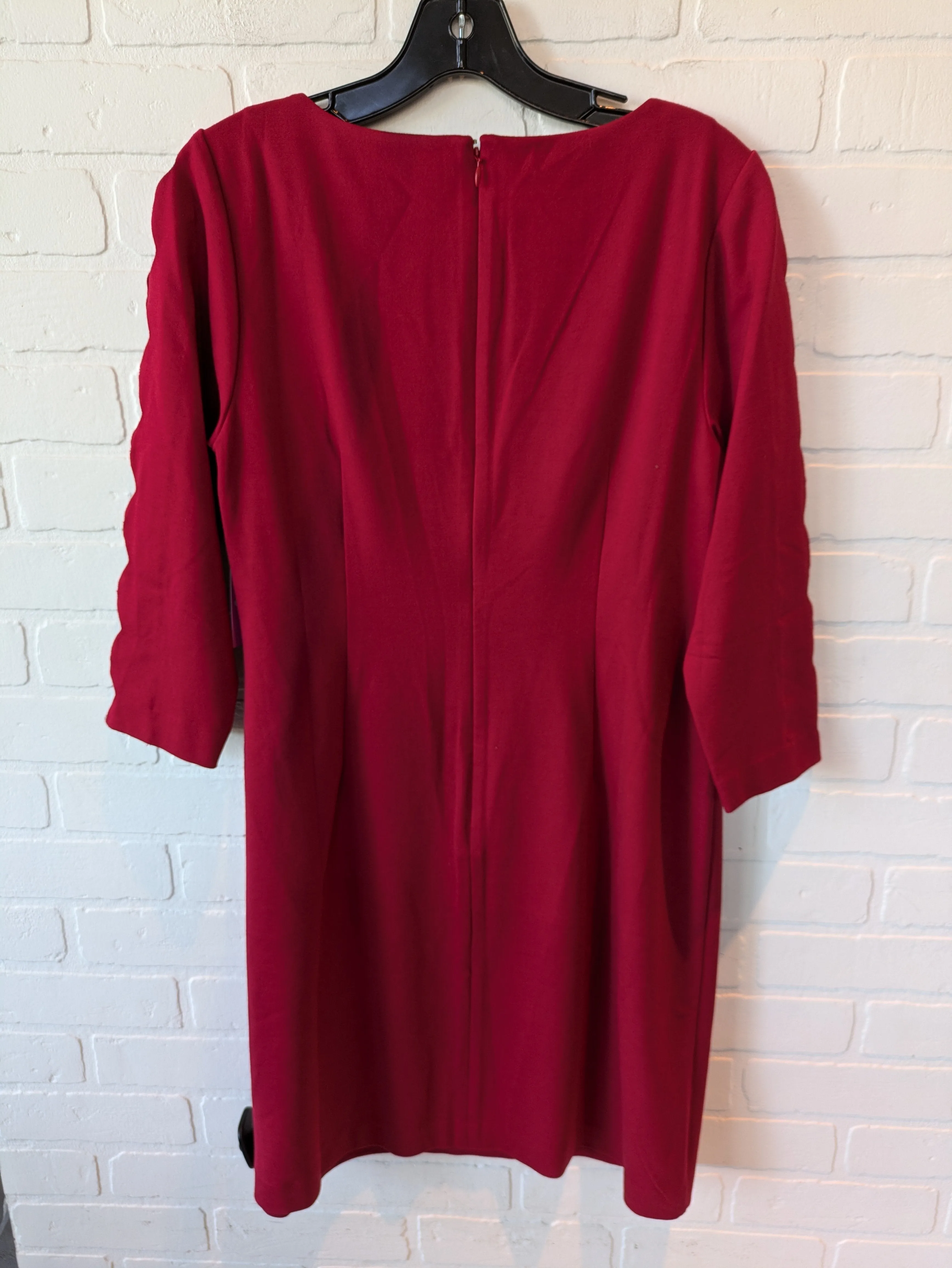 Dress Work By Talbots In Red, Size: M