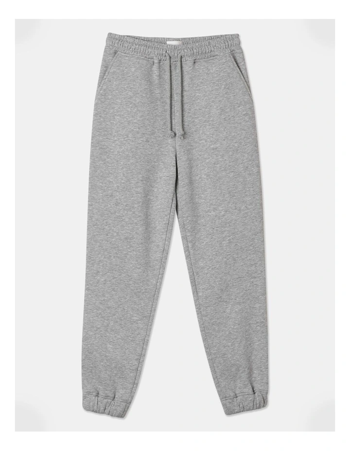 Essentials Trackpant in Grey Marle