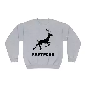 Fast Food - Unisex NuBlend Crewneck Hunting Sweatshirt