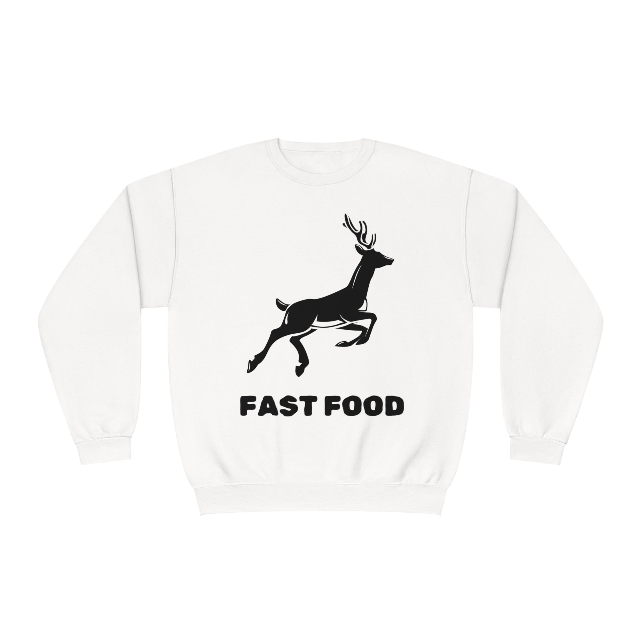 Fast Food - Unisex NuBlend Crewneck Hunting Sweatshirt