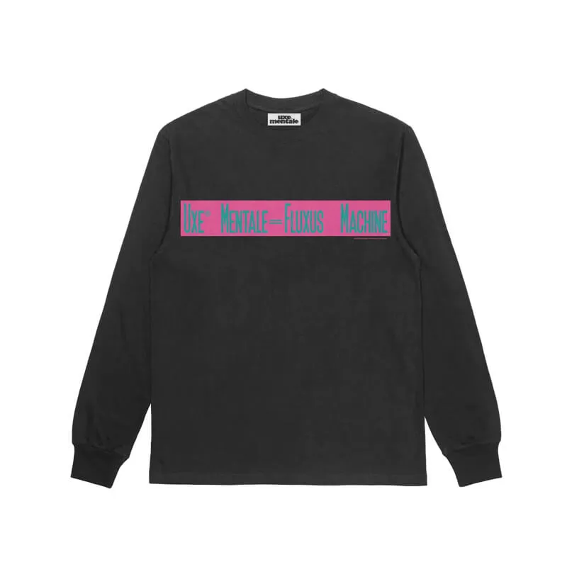 Fluxus Machine LS Tee - Washed Black