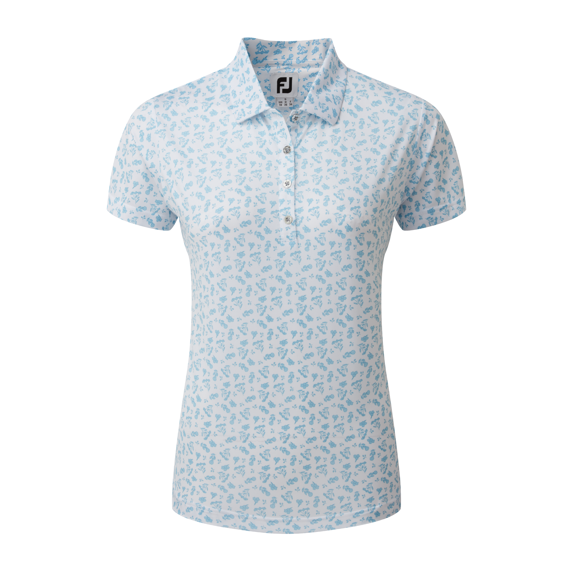 FootJoy Women's Floral Print Lisle Polo