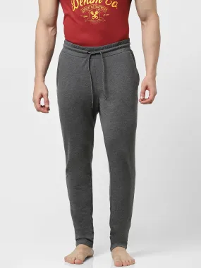 Grey Mid Rise Trackpants