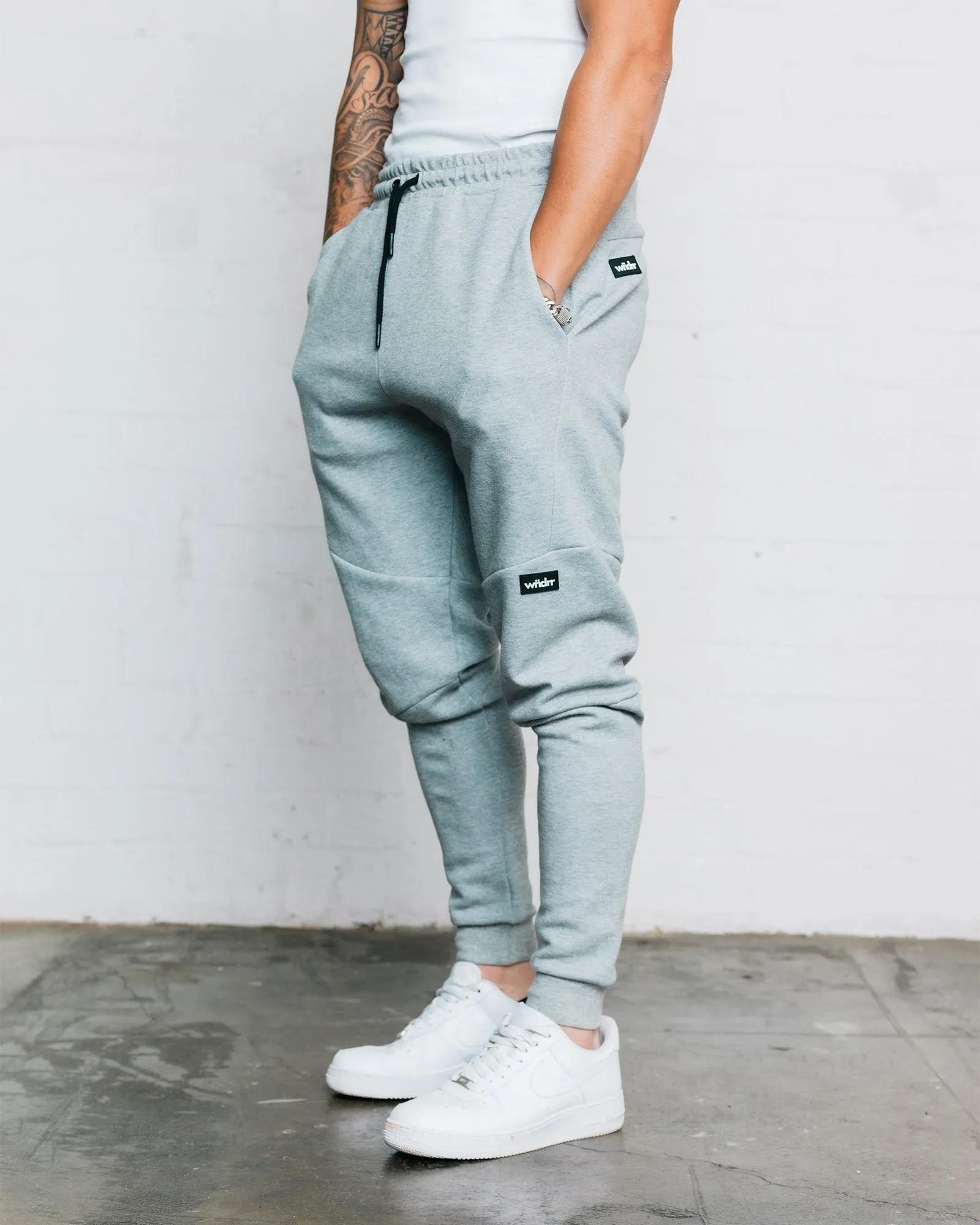 HOXTON V2 TECH TRACKPANT - GREY MARLE