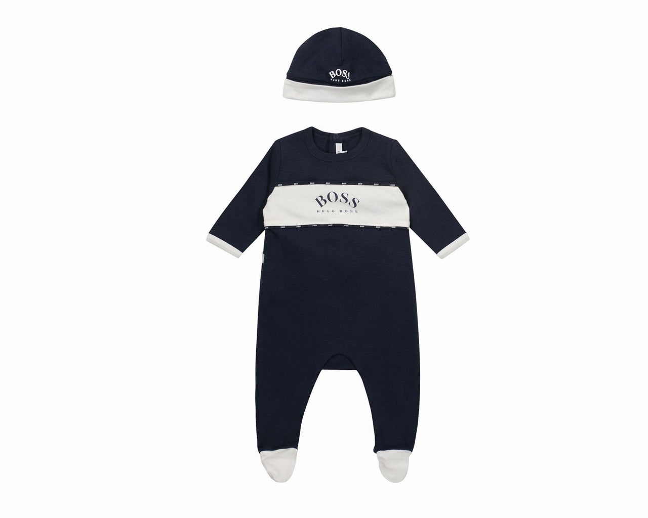 Hugo Boss Baby's J98309 849 Babygrow Navy